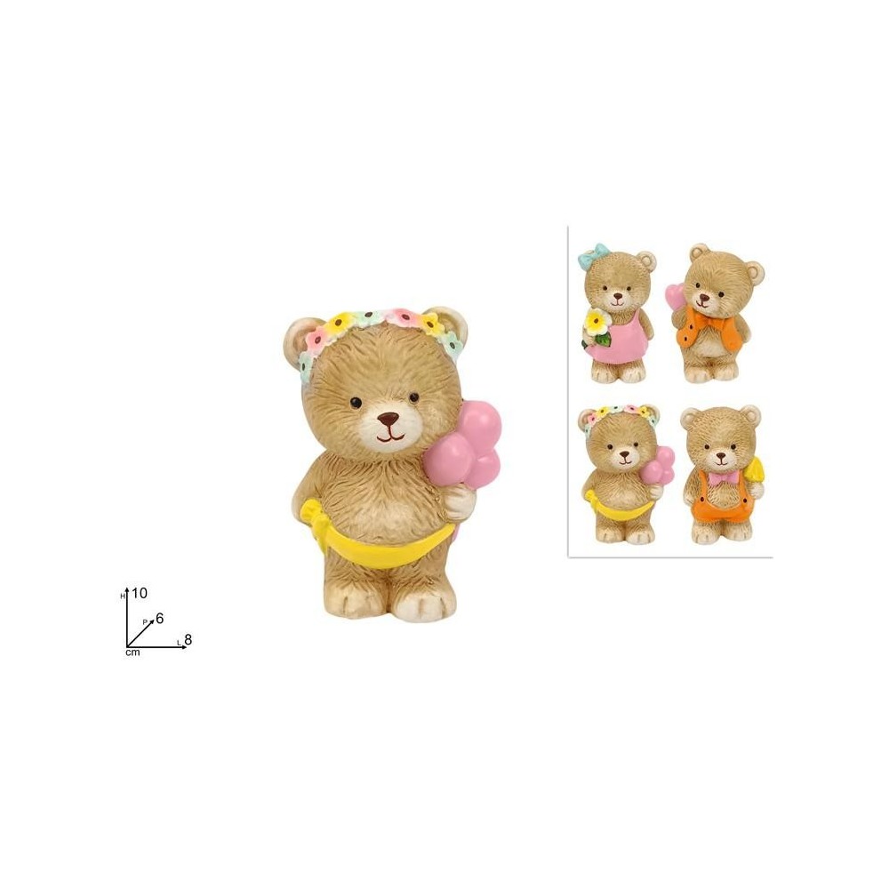 ORSETTO 10 CM 4 ASS.